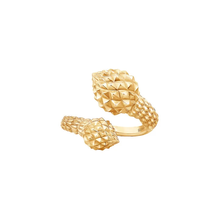 Gimbutis, Pinecone Yellow Gold Small Ring