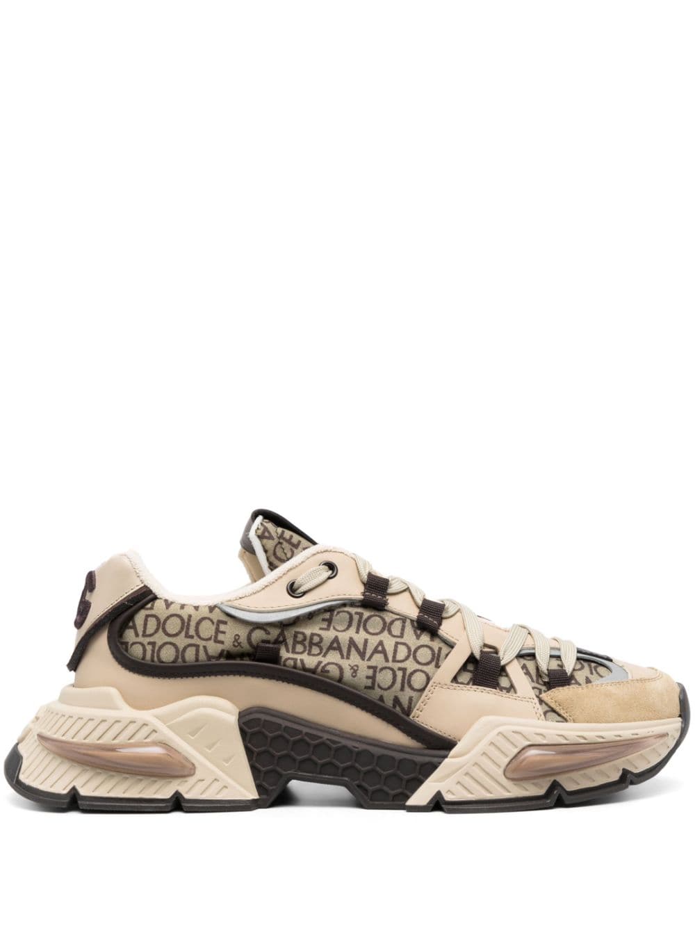 Dolce & Gabbana, Airmaster Panelled Low Top Sneakers