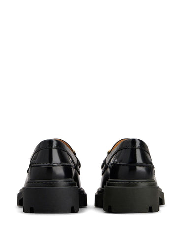 Tod's, Chain Leather Loafers