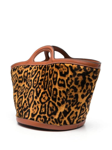 Marni, Tropicalia Leopard Print Bucket Bag