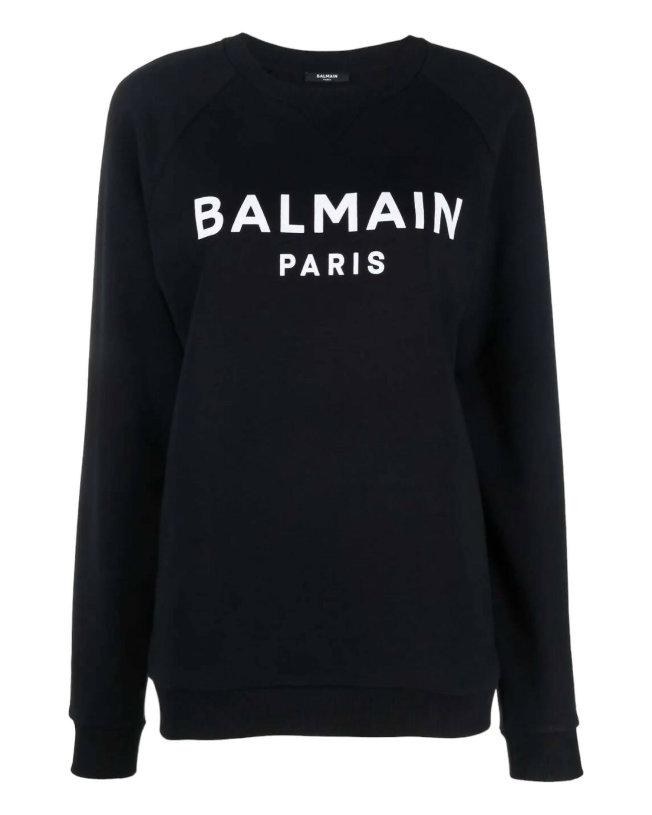 Balmain, Flocked Logo-Print Sweatshirt