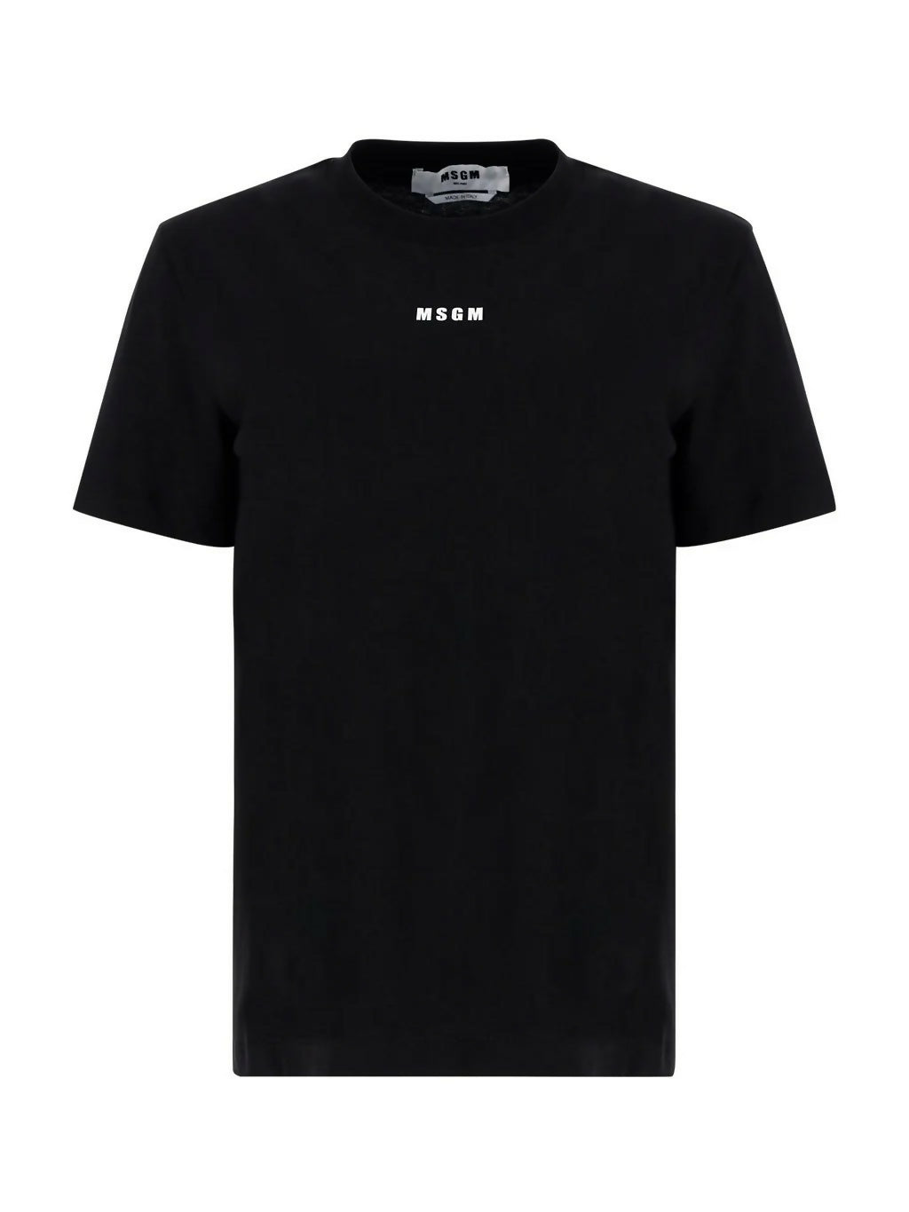 Msgm, Logo Printed Crewneck T-Shirt