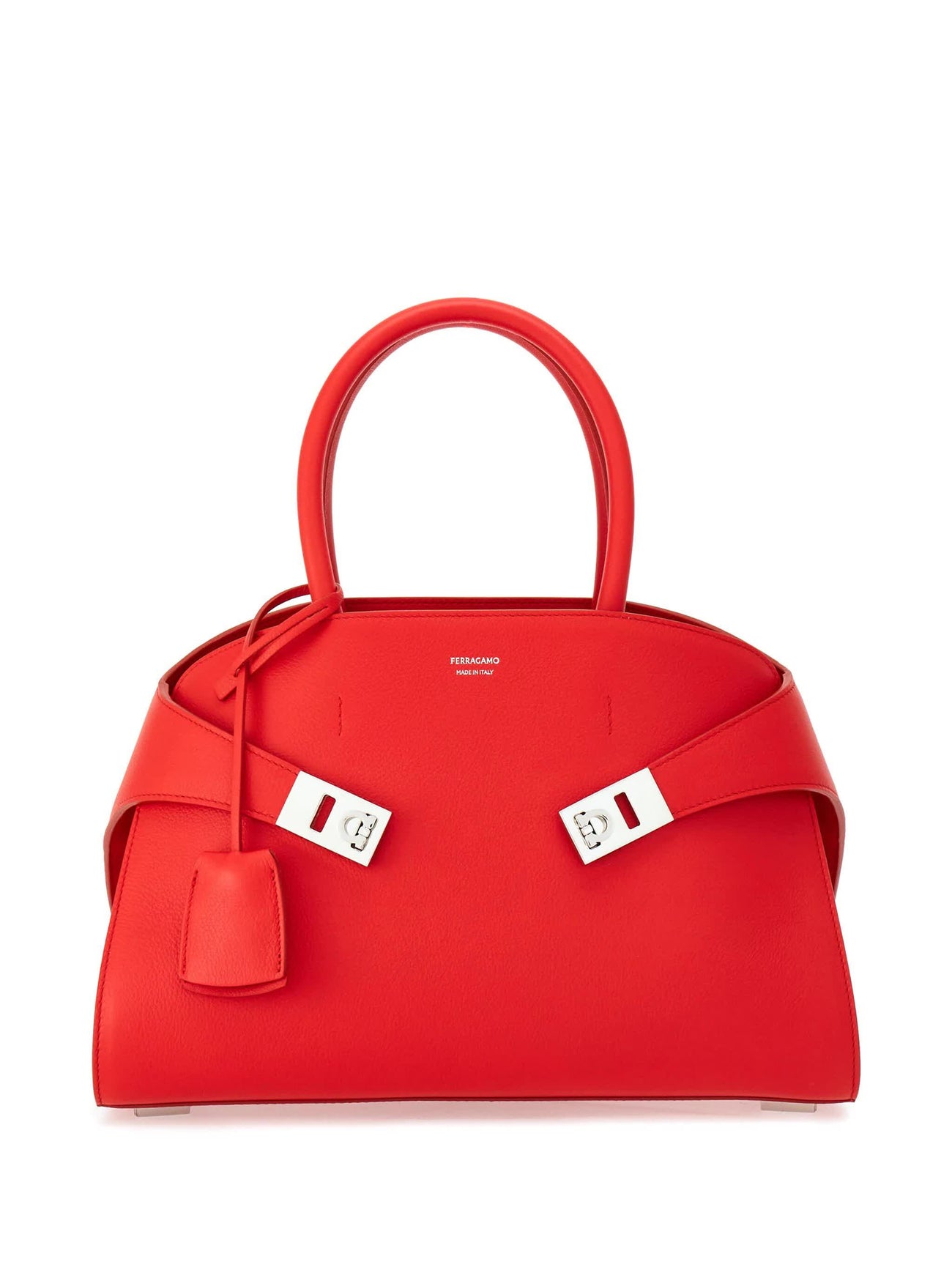 Salvatore Ferragamo, Hug Logo Printed Tote Bag