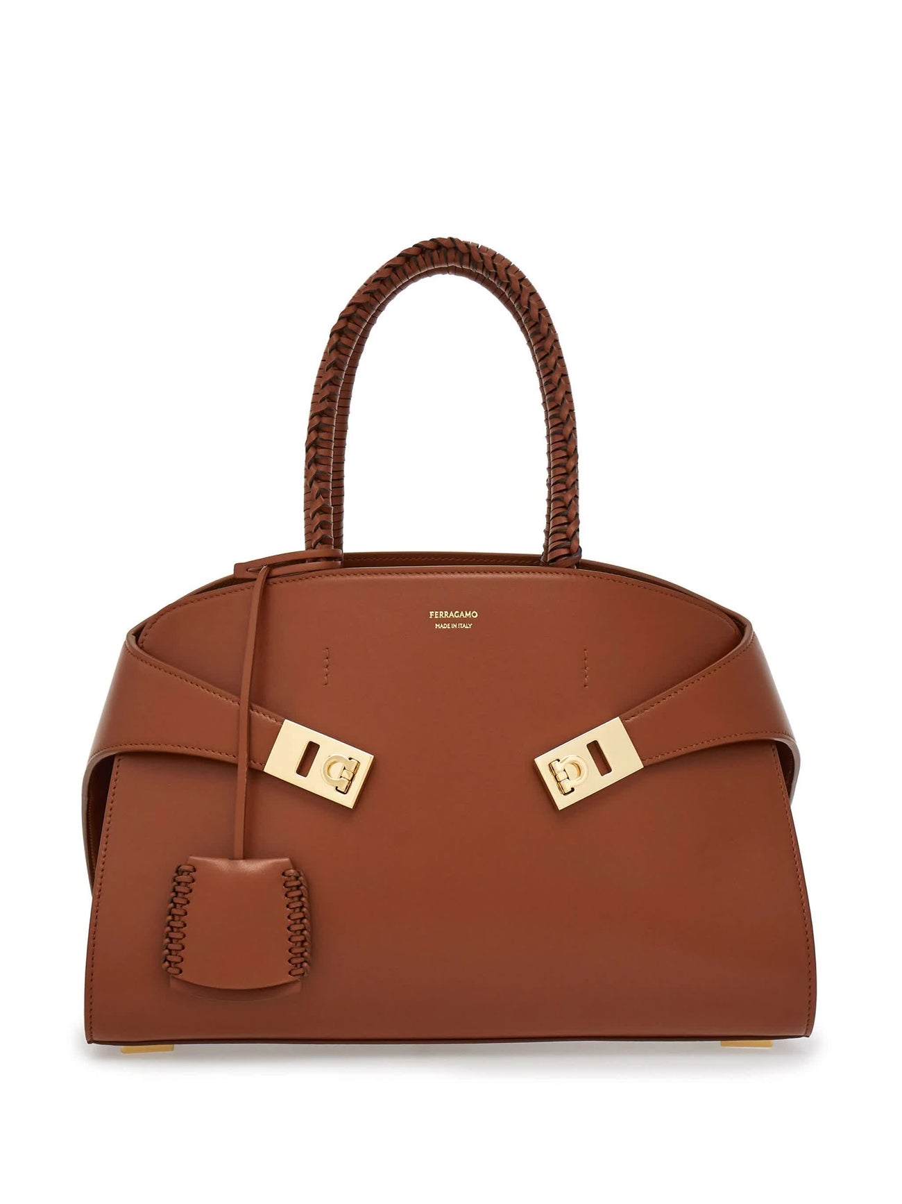 Salvatore Ferragamo, Hug Logo Printed Tote Bag