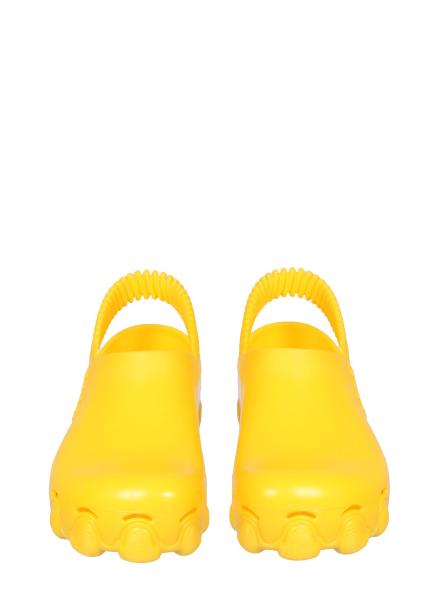 Gcds, Embossed-Logo Slingback Clogs