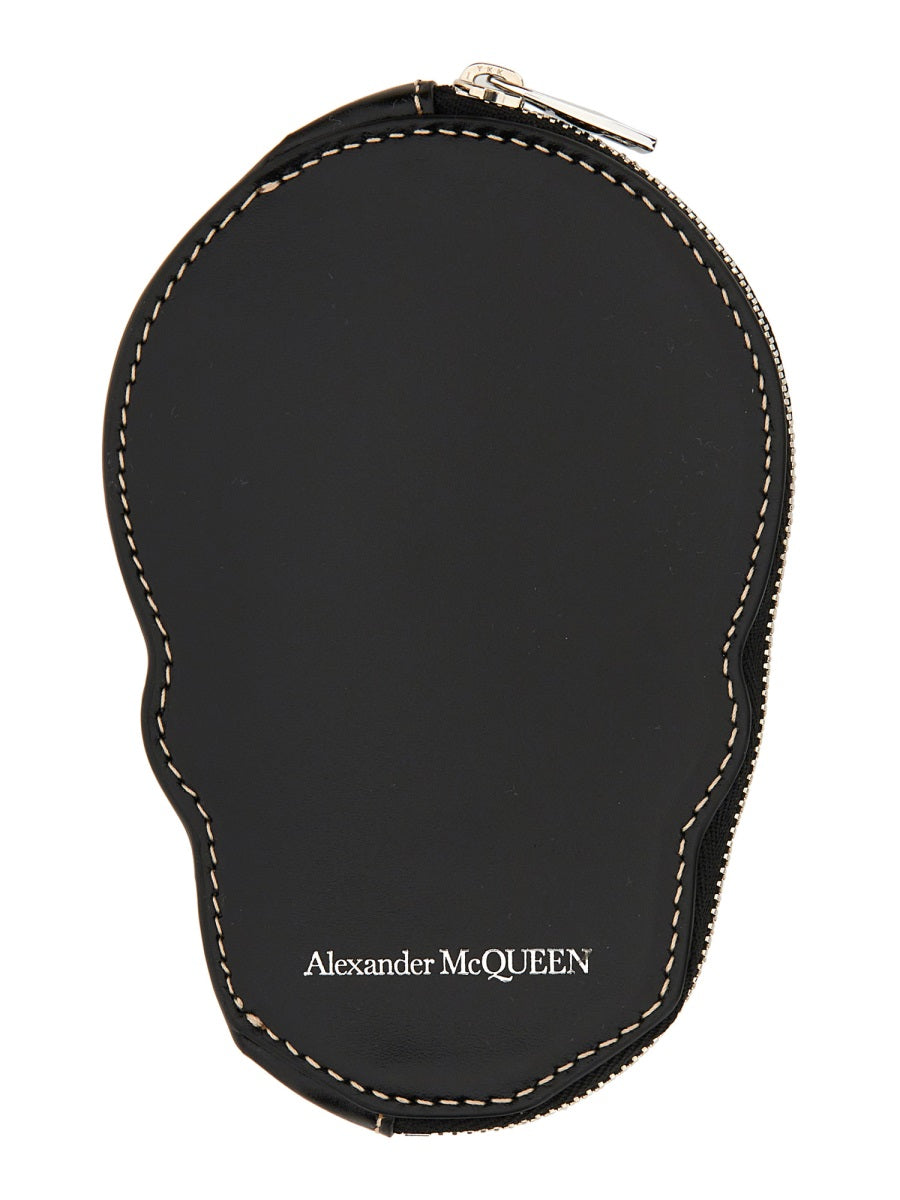 Alexander Mcqueen, Leather Skull Card Case