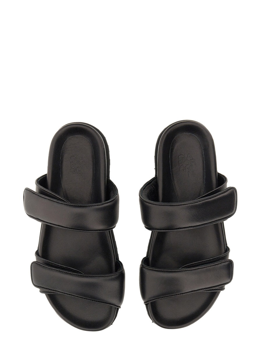 Gia Borghini, Borghini X Pernille Teisbaek Perni 11 Double Strap Sandals