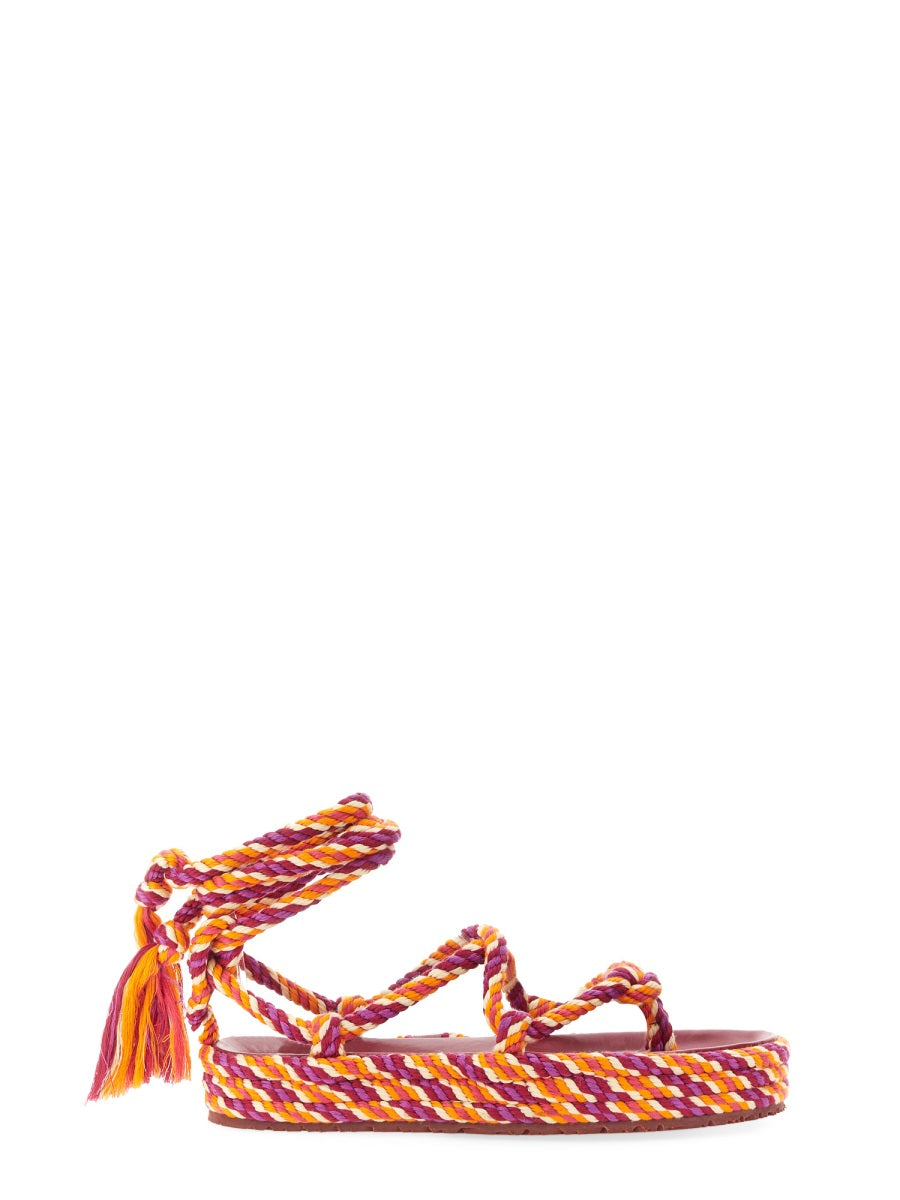 Isabel Marant, Erol Tasselled Rope Sandals