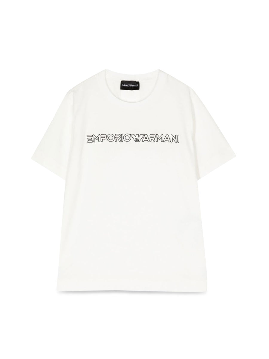 Emporio Armani, Logo-Print Cotton T-Shirt