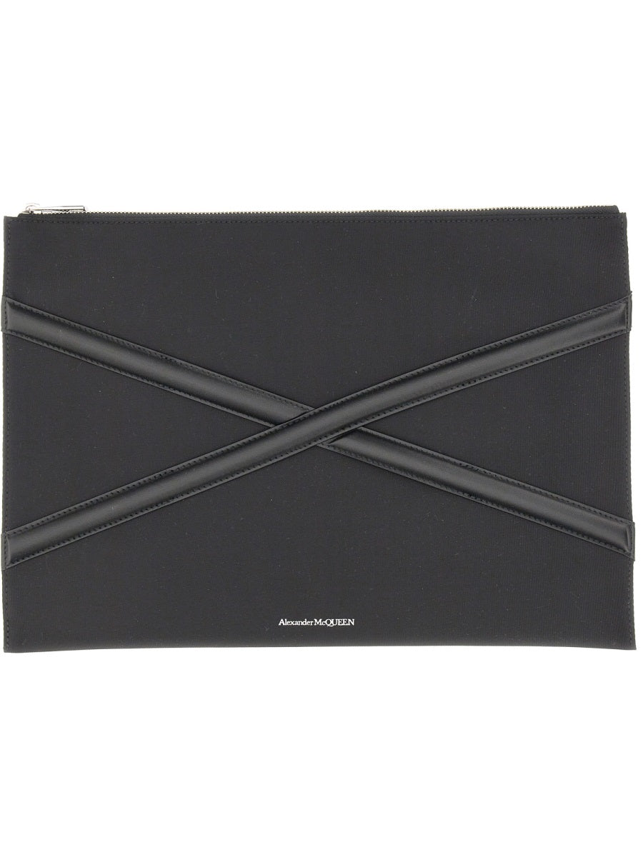 Alexander Mcqueen, Zippered Harness Clutch Bag