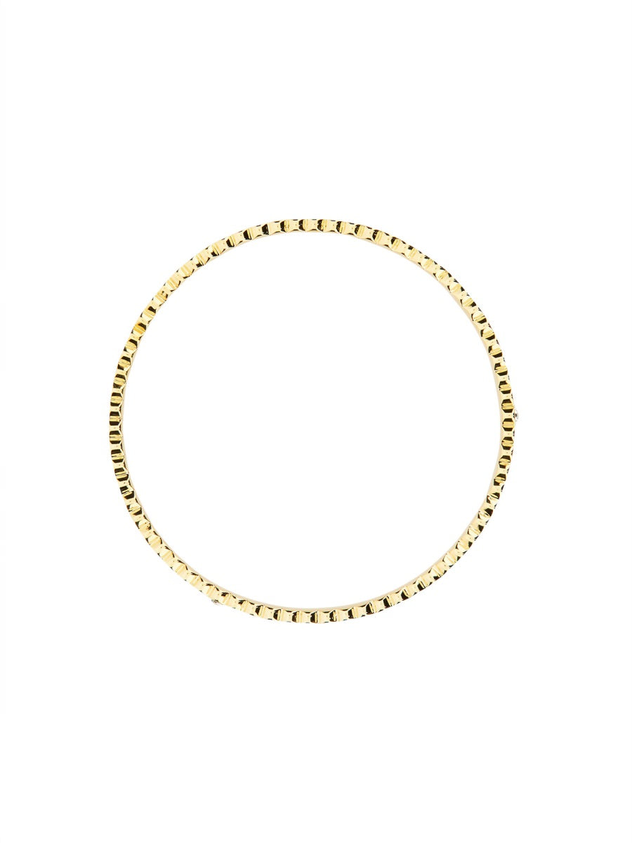 Marc Jacobs, The Medallion Scalloped Logo Detailed Bracelet