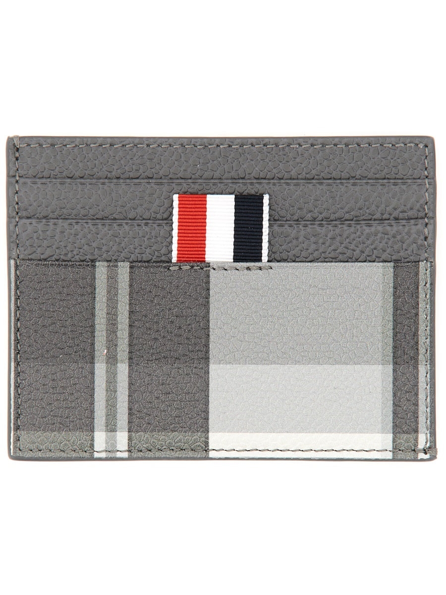 Thom Browne, Grained Leather Logo Card Holder