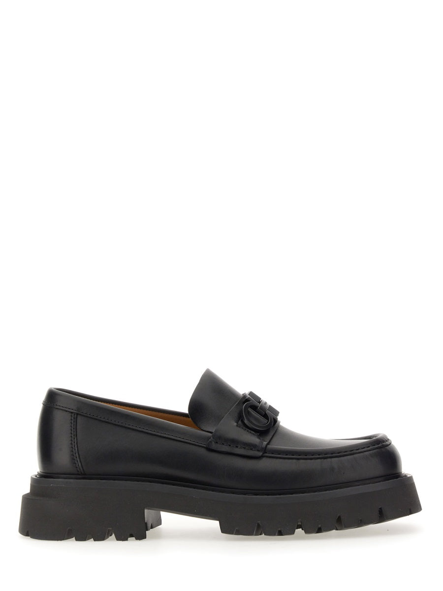 Salvatore Ferragamo, Gancini Leather Loafer