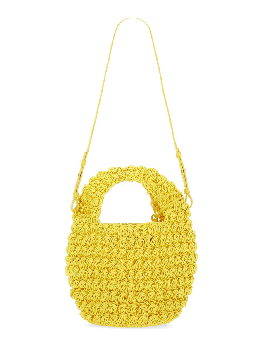 JW Anderson Popcorn Basket Crossbody Bag