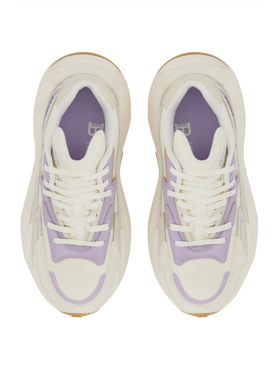 Balmain, B-DR4G0N Panelled Lace-Up Sneakers