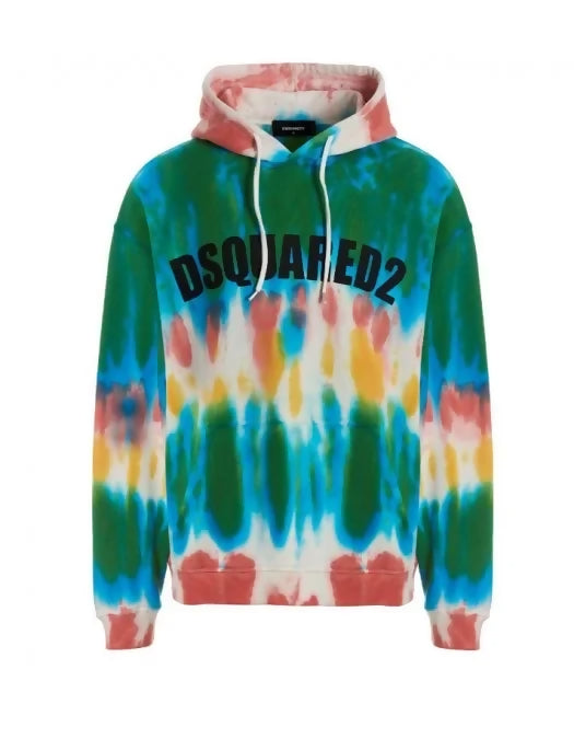 Dsquared2, Cotton With Logo Sweatshirt