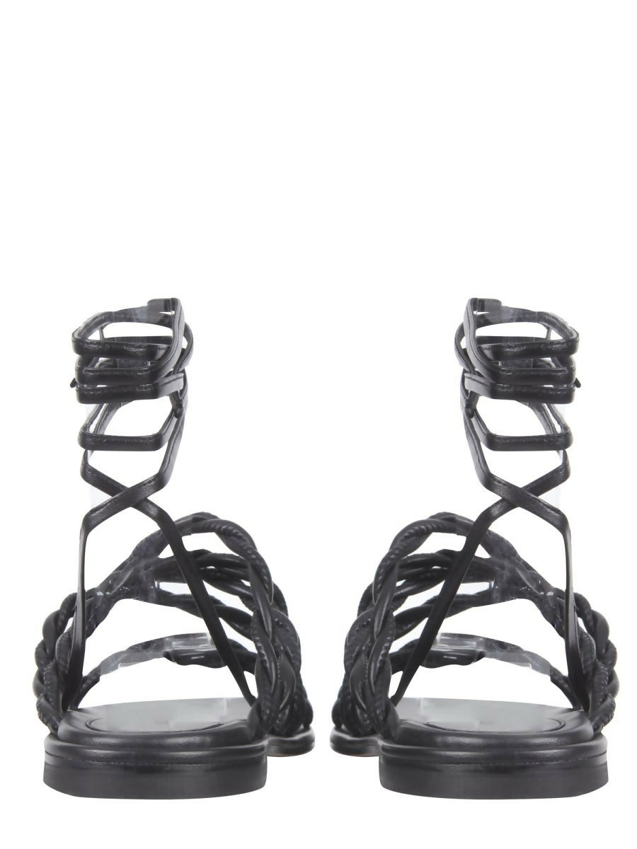 Stuart Weitzman, Calypso Leather Sandals