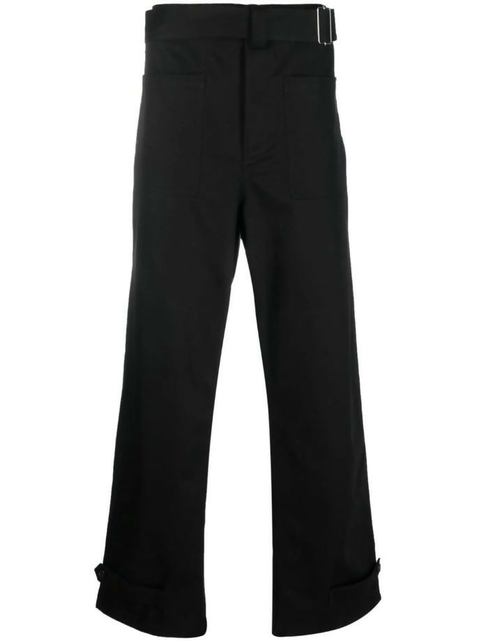 Alexander McQueen, Buckled Four-Pocket Straight Trousers