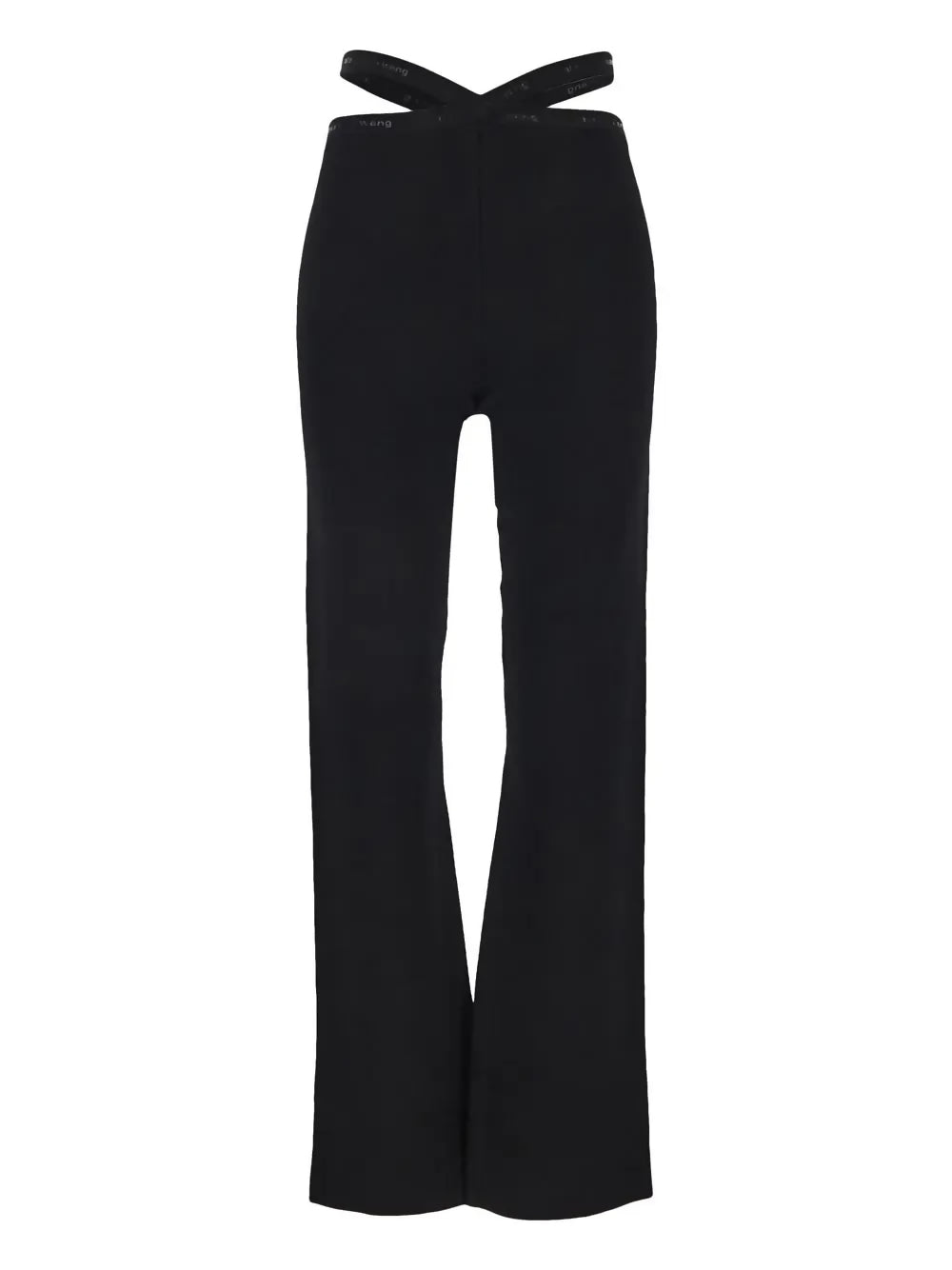 Alexander Wang, Criss-Cross Logo-Trim Leggings