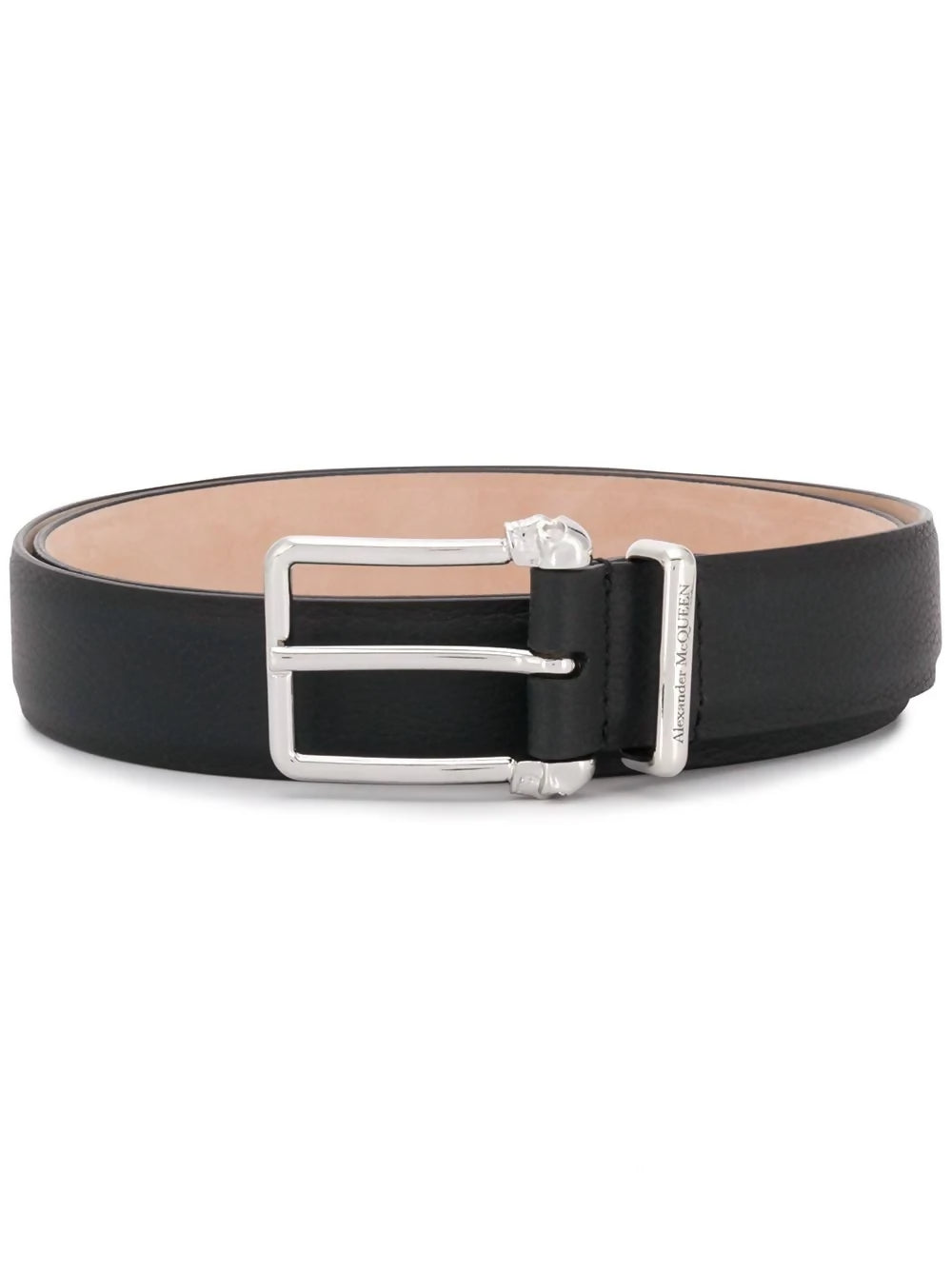 Alexander McQueen, Logo Engraved Buckle Belt