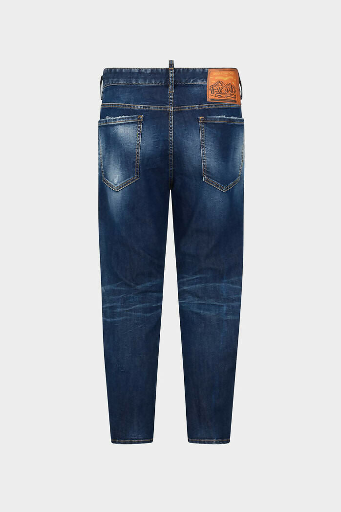 Dsquared2, Distressed Straight-Leg Jeans