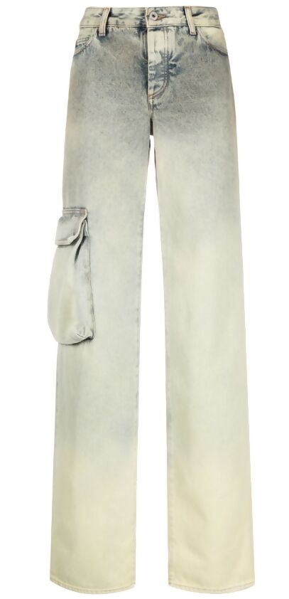 Off-White, Toybox Wide-Leg Jeans