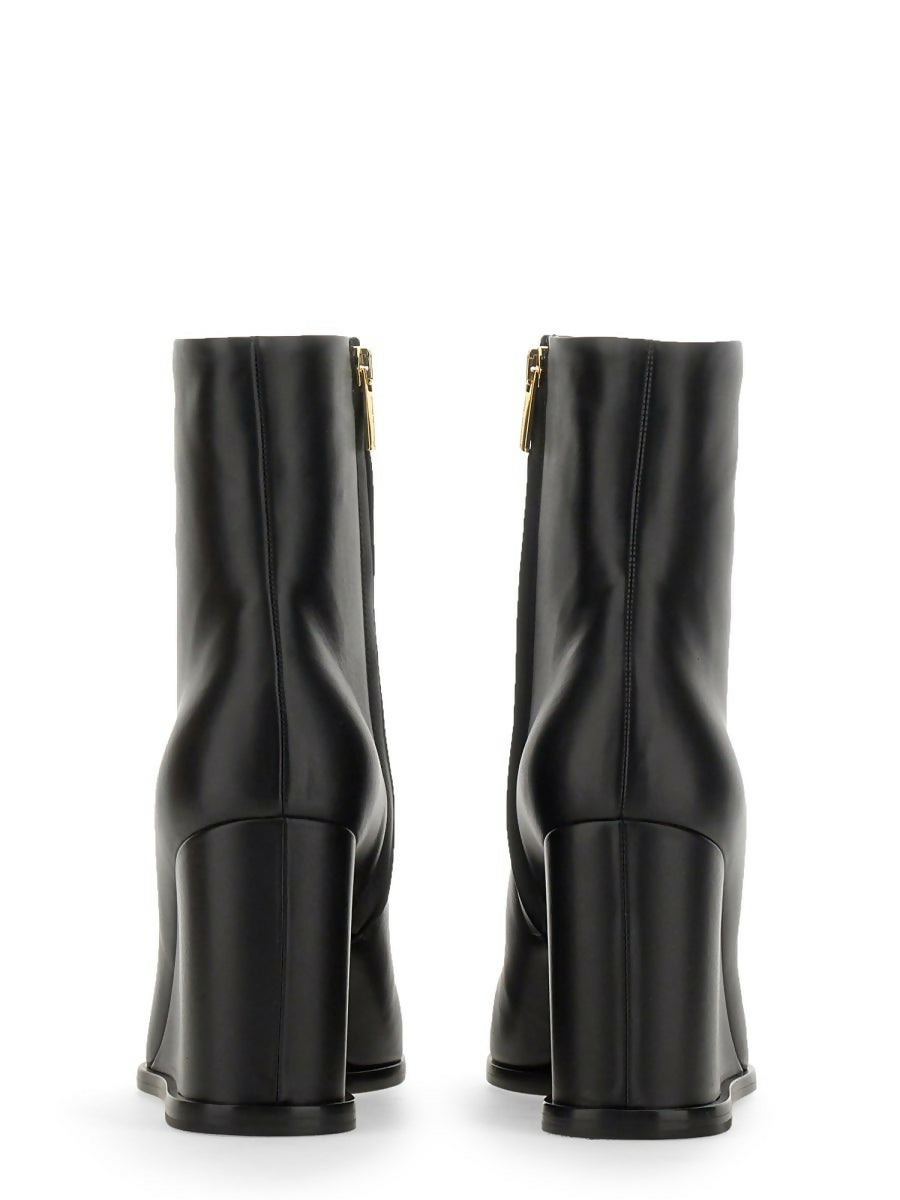 Gianvito Rossi, Leather Wedge Boot