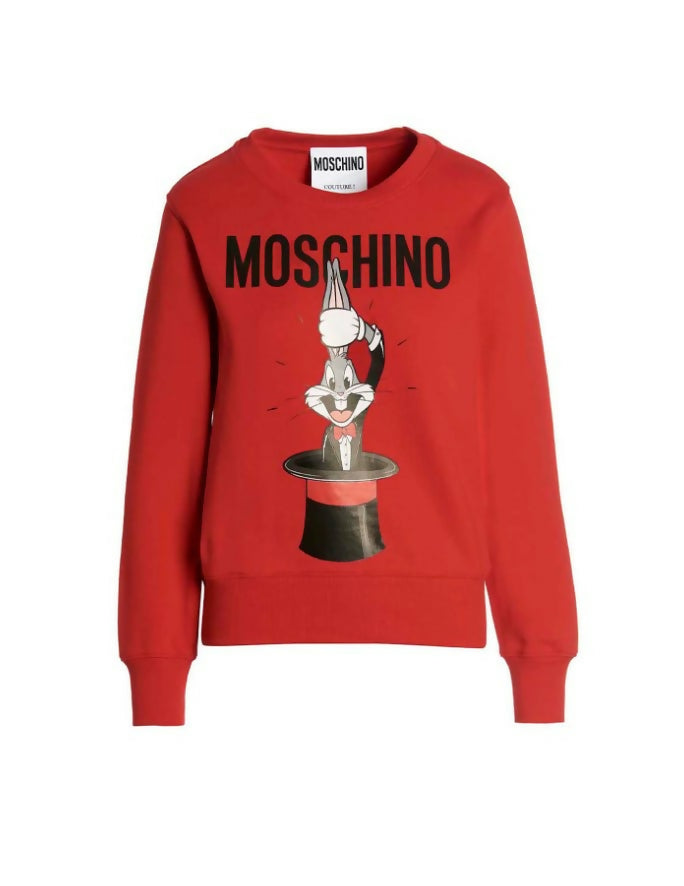 Moschino, Bugs Bunny Printed Crewneck Sweatshirt