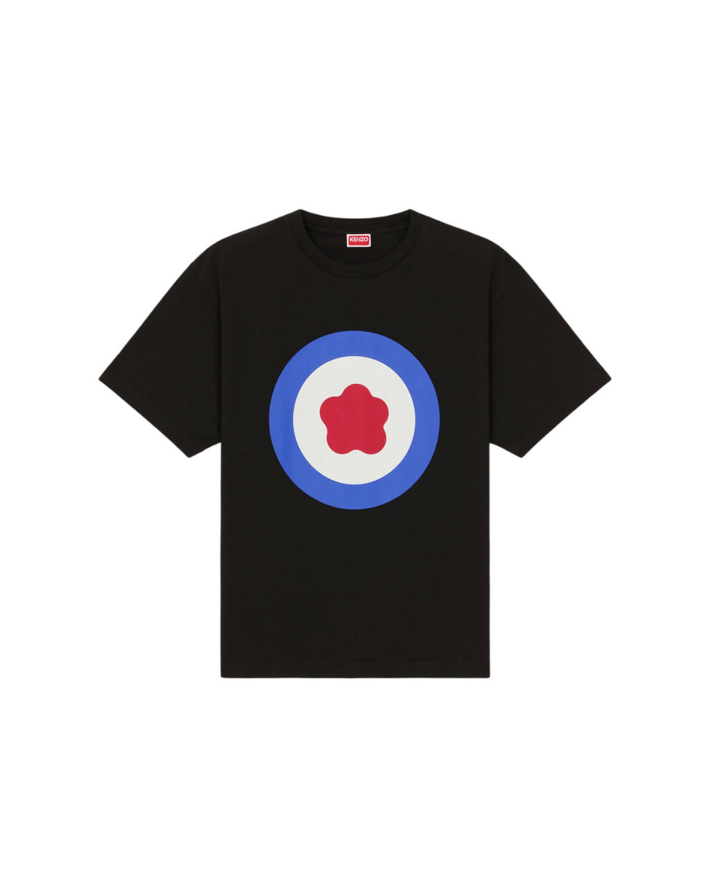 Kenzo, Cotton Jersey Target T-Shirt