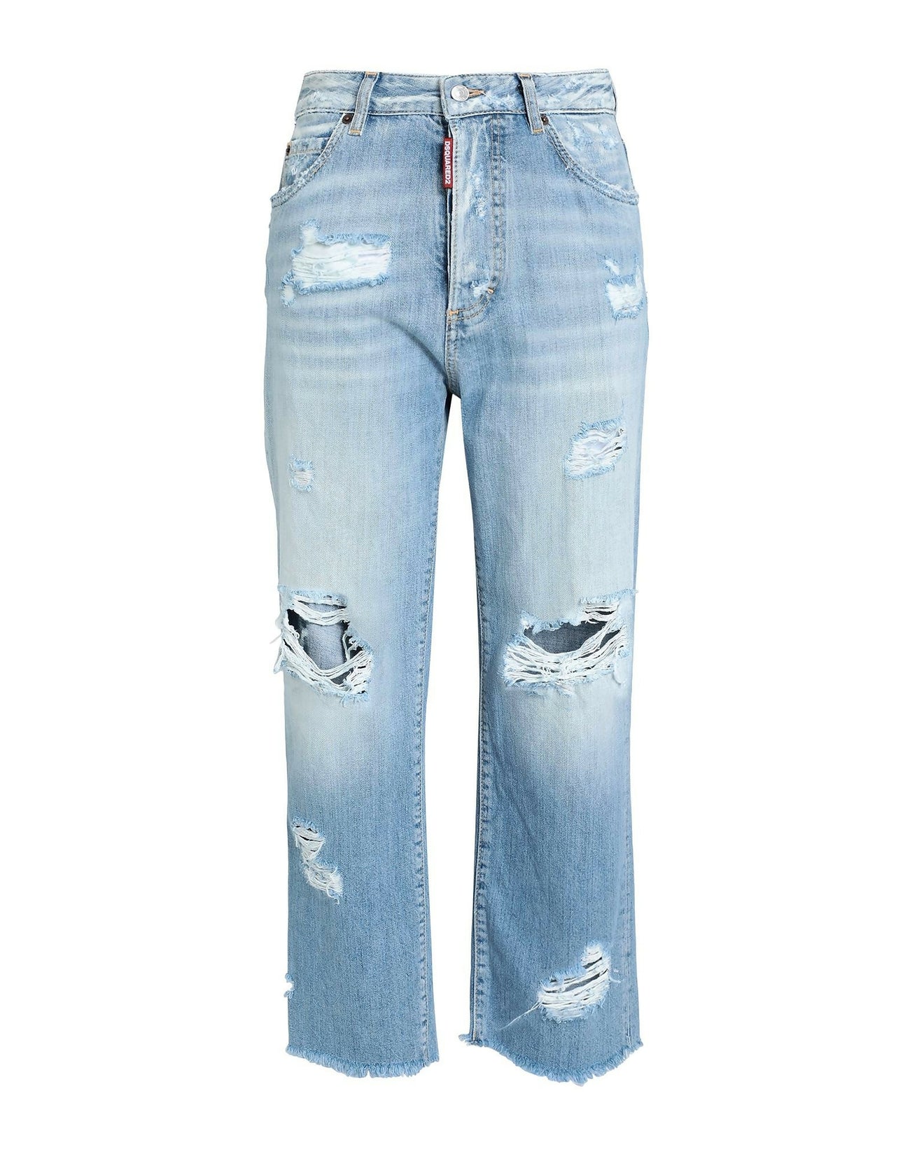 Dsquared2, "Boston" Cotton Denim Jeans