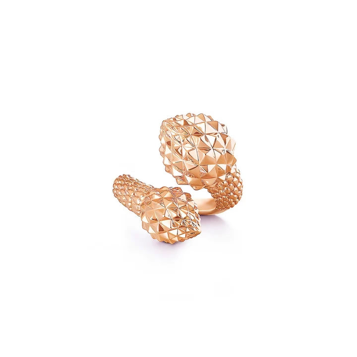 Gimbutis, Classic Pine Cone Rose Gold Big Ring