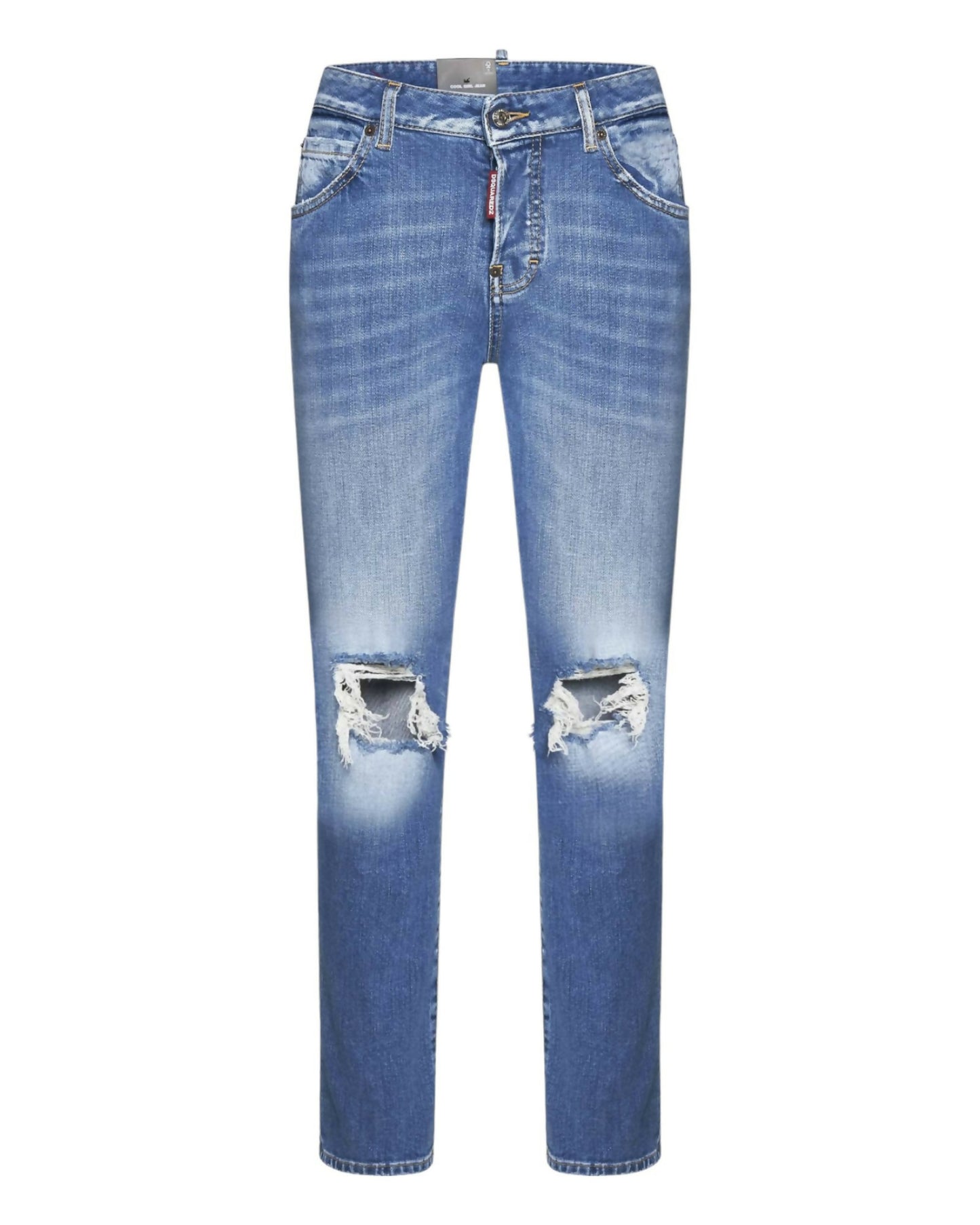 Dsquared2, Cool Girl in Cotton Denim Jeans