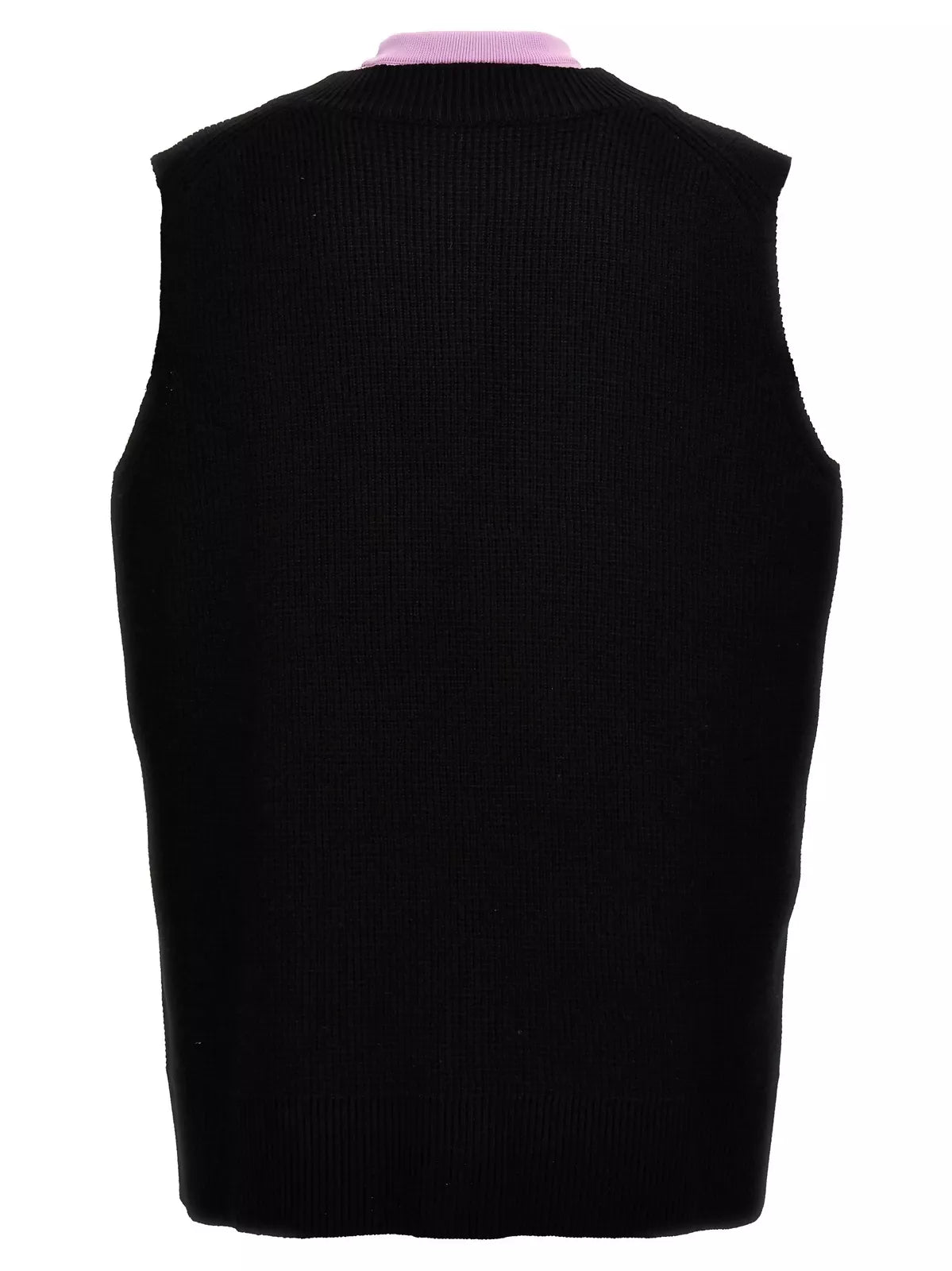 Jil Sander, Two-Toned Sleeveless Knit Vest