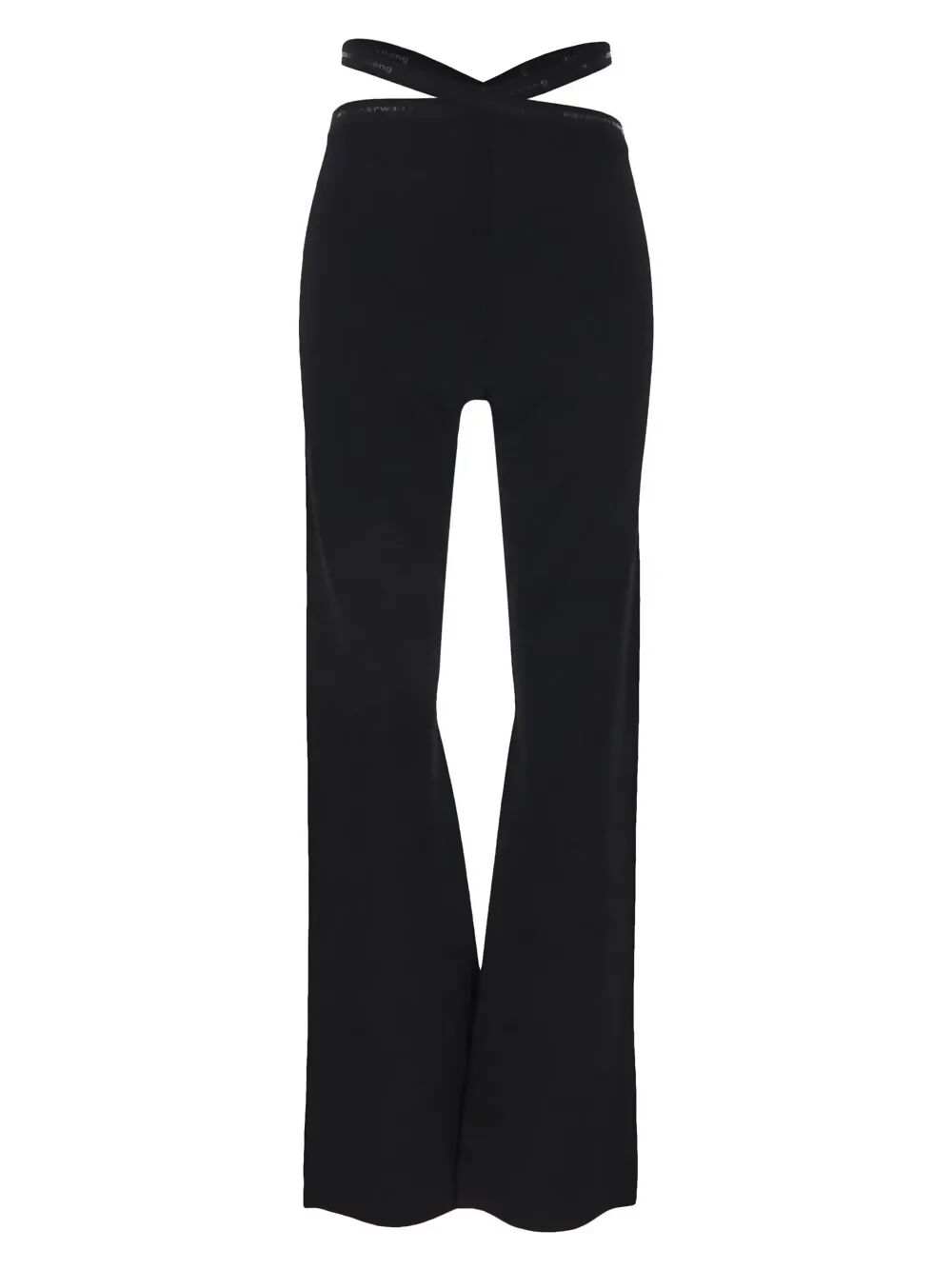 Alexander Wang, Criss-Cross Logo-Trim Leggings