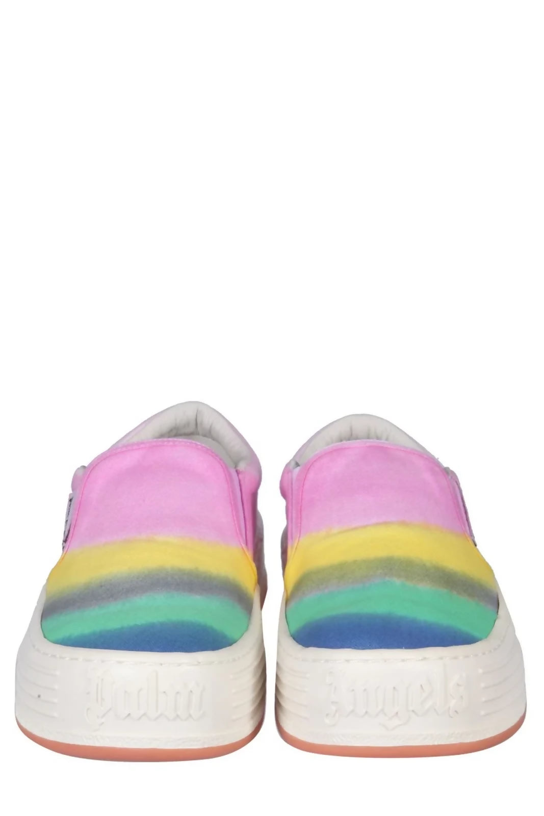 Palm Angels, Rainbow Printed Slip-On Sneakers