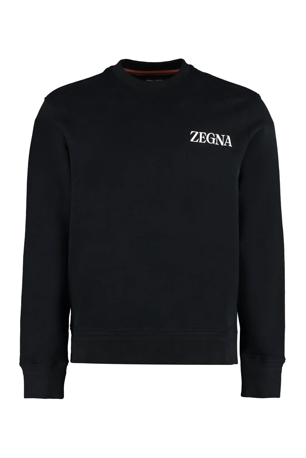 Ermenegildo Zegna, Logo Embroidered Crewneck Sweatshirt