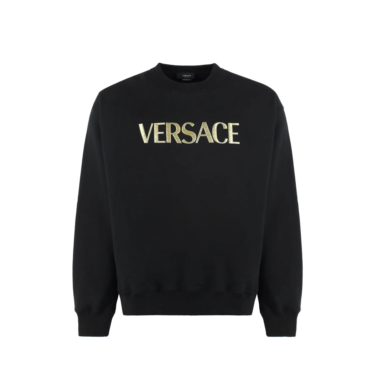 Versace, Cotton Logo Sweatshirt