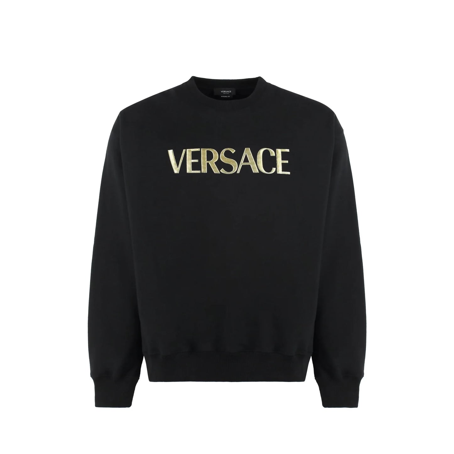 Versace, Cotton Logo Sweatshirt