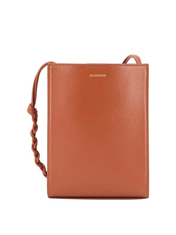 Jil Sander, Tangle Logo Embossed Small Crossbody Bag