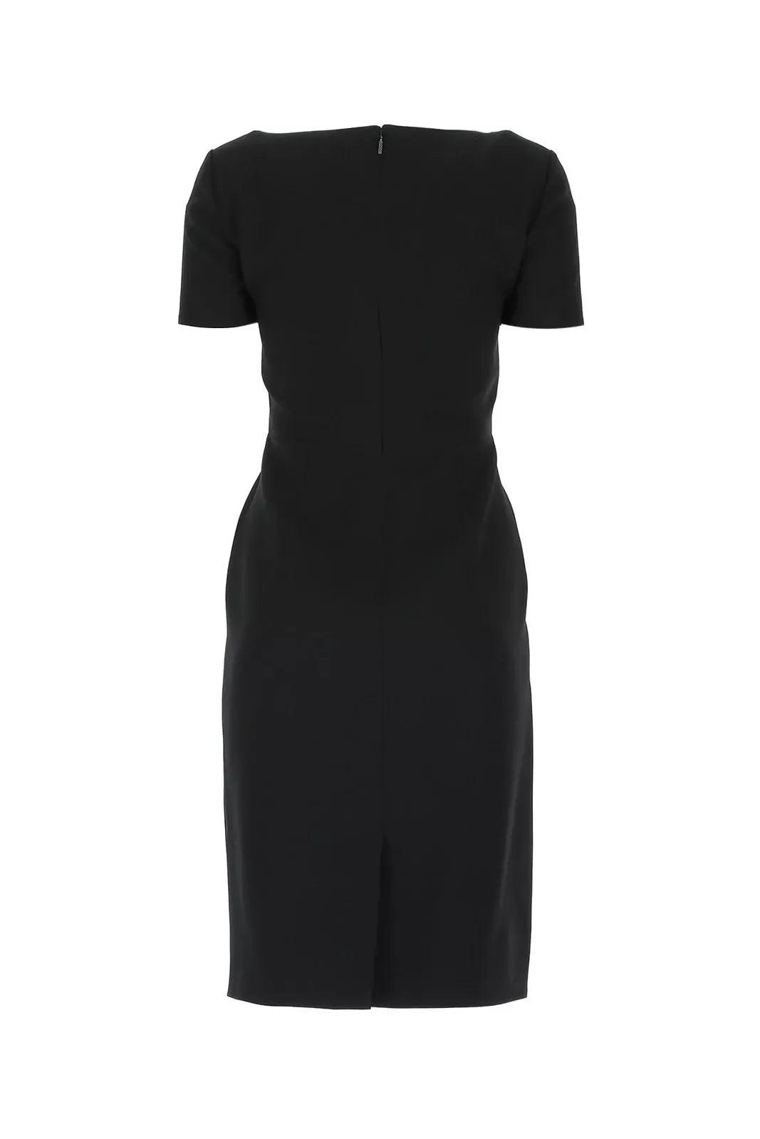 Gucci, Buckle-Detailed Sweetheart Neck Dress