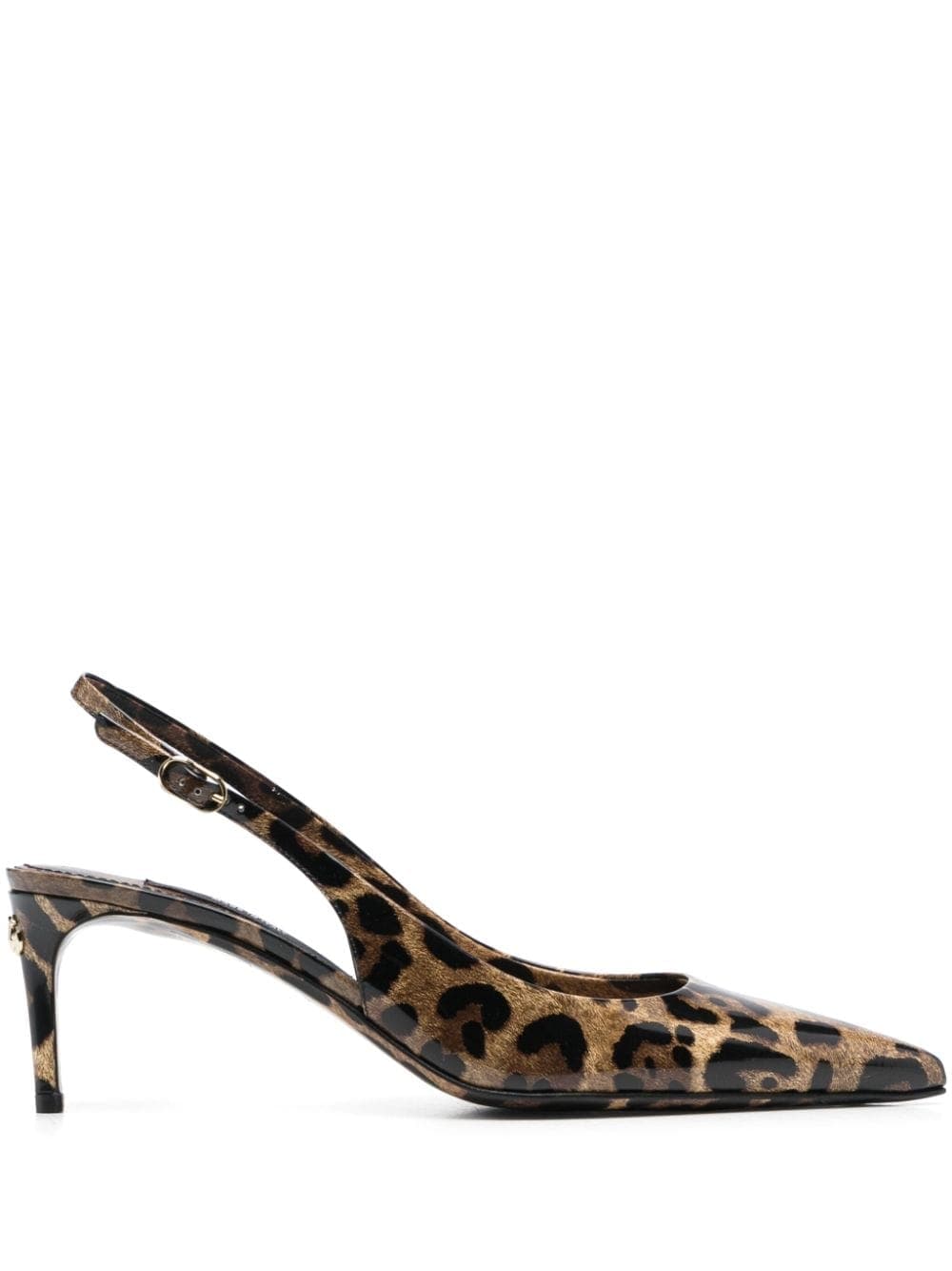 Dolce & Gabbana, x Kim Slingback Leather Pumps