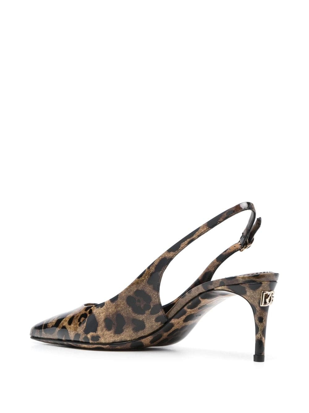 Dolce & Gabbana, x Kim Slingback Leather Pumps