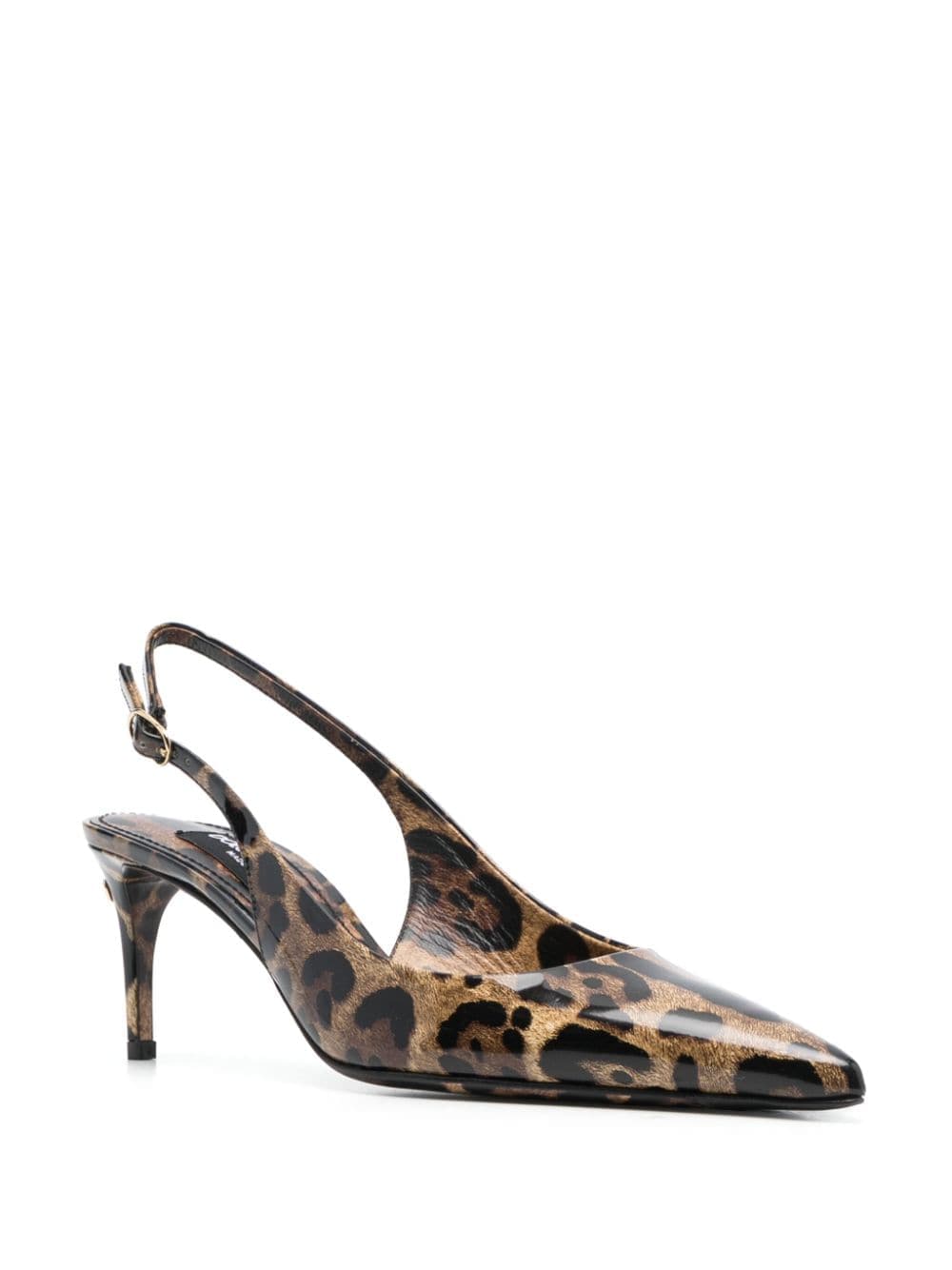 Dolce & Gabbana, x Kim Slingback Leather Pumps