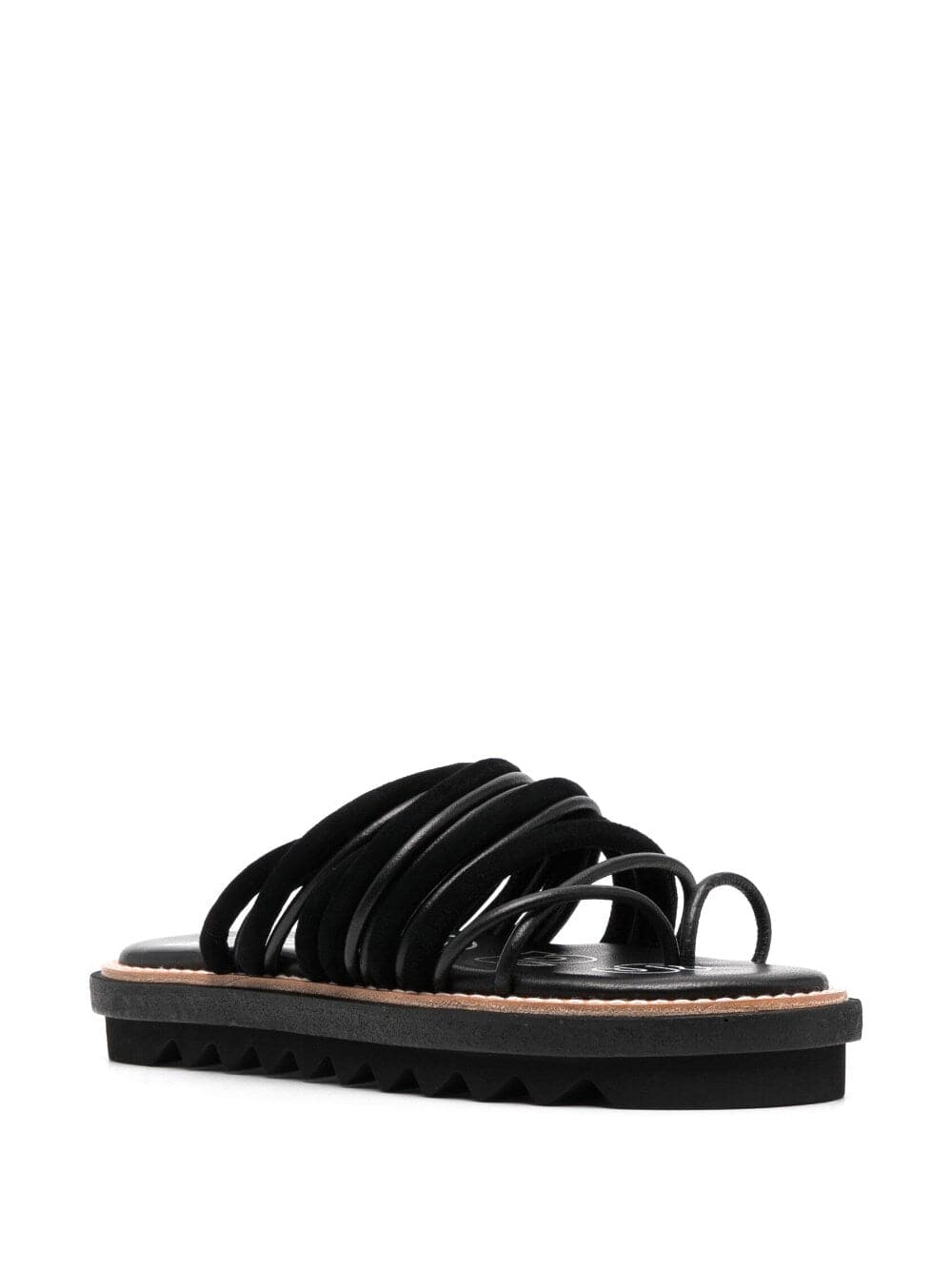 Sacai, Multi-Strap Leather Slides