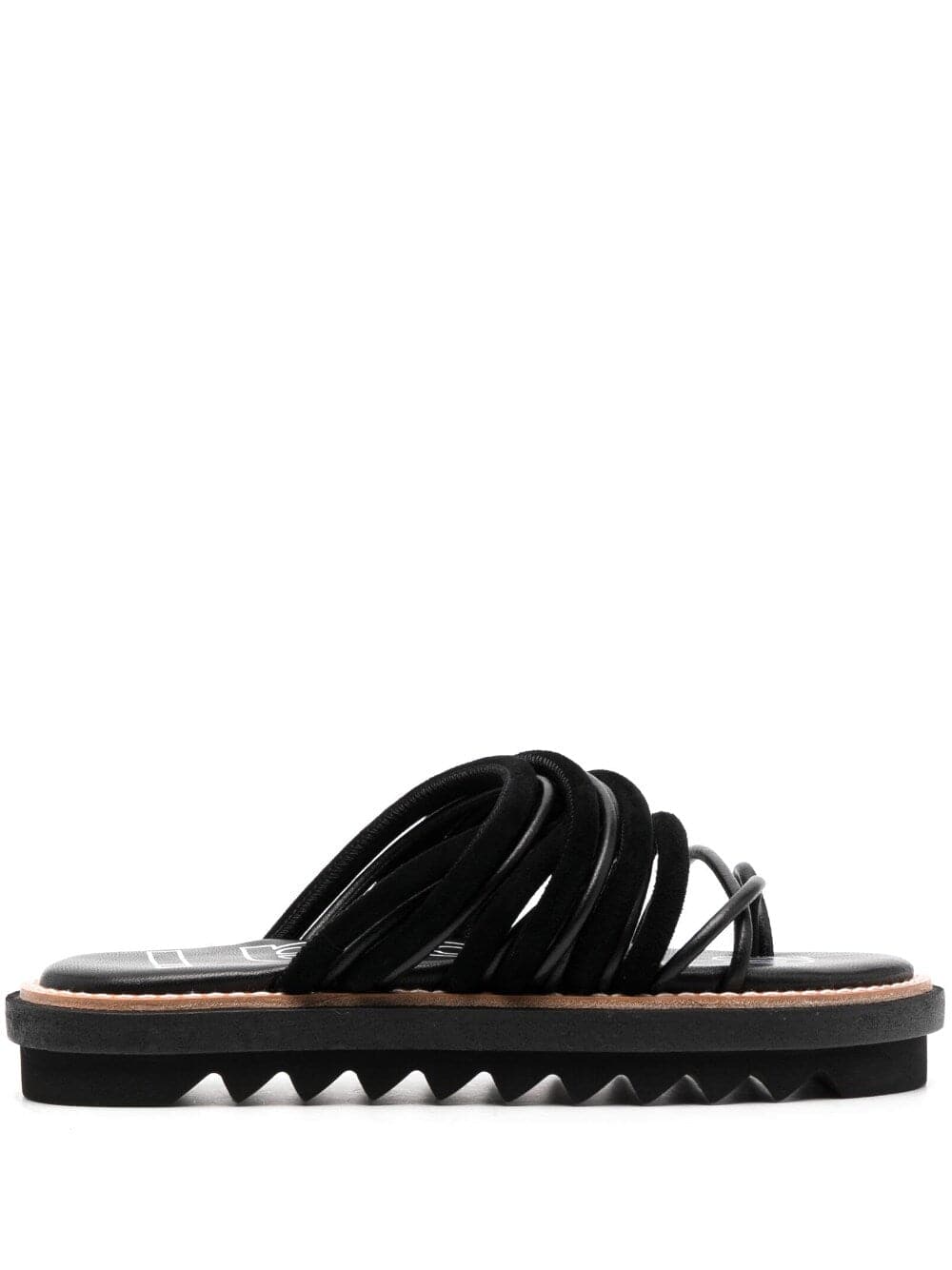 Sacai, Multi-Strap Leather Slides