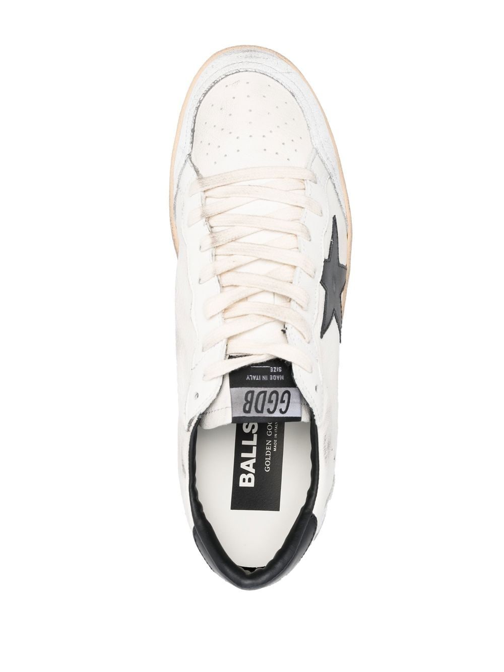 Golden Goose, Ball-Star Low-Top Leather Sneakers