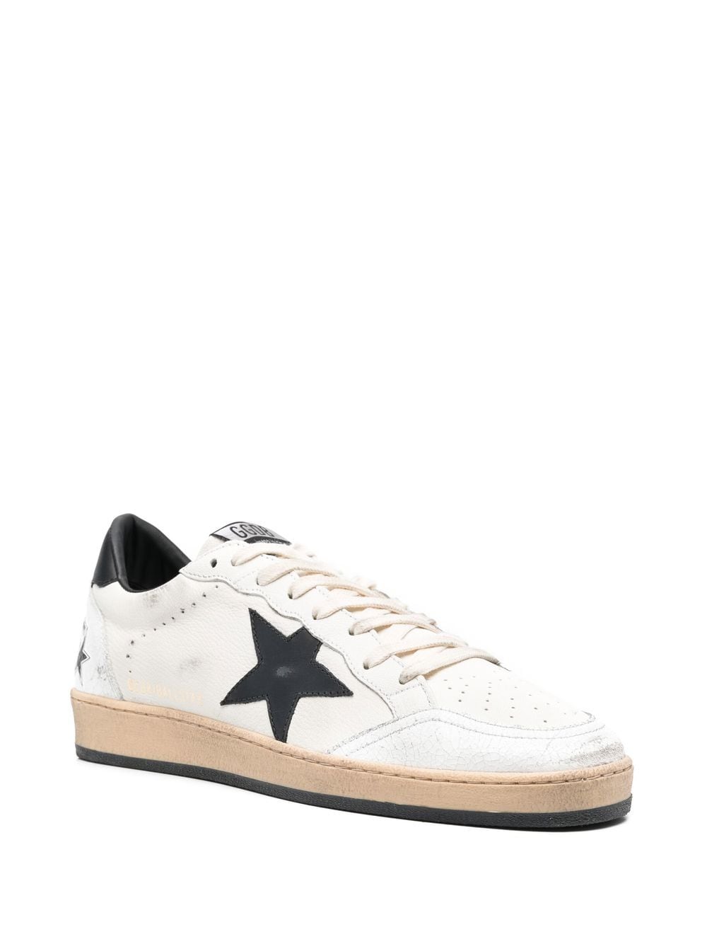 Golden Goose, Ball-Star Low-Top Leather Sneakers