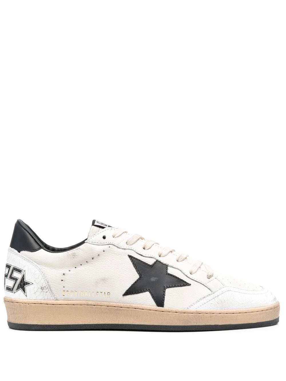 Golden Goose, Ball-Star Low-Top Leather Sneakers