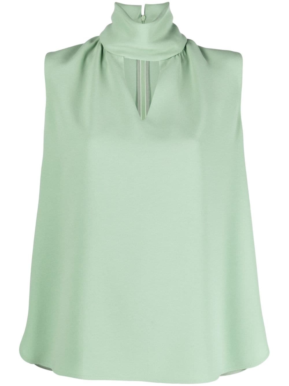 Alberto Biani, Cut-Out Sleeveless Blouse