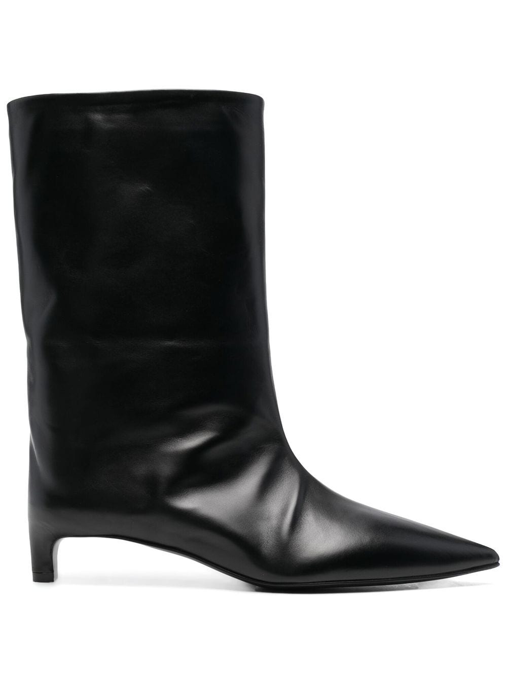 Jil Sander, Leather Heeled Ankle Boots